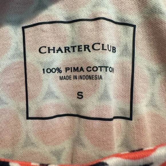 🆕Charter‎ Club 3/4 Sleeve Printed Blouse - Picture 5 of 8